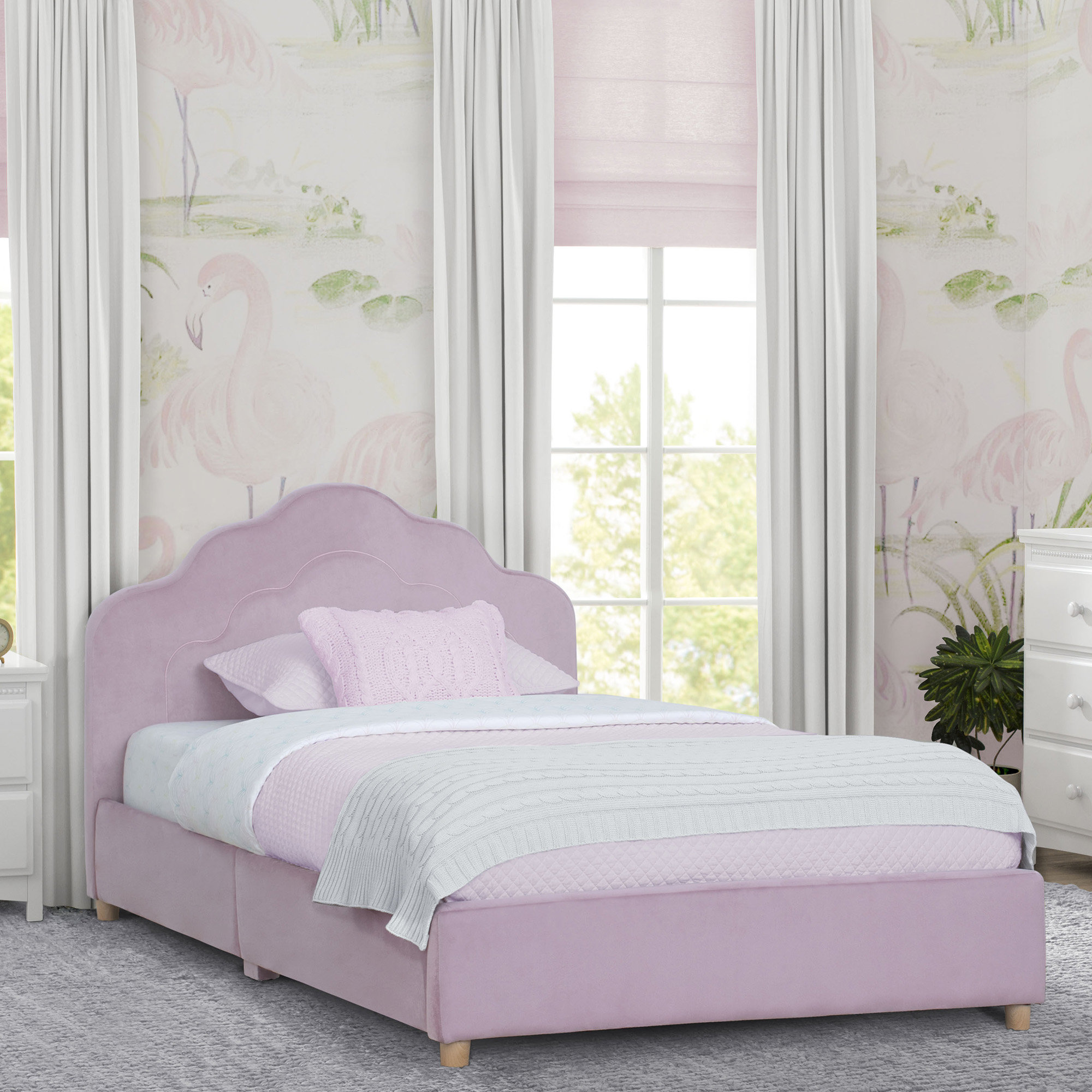 Delta Children Delta Twin Solid Wood Panel Bed by Delta Children Reviews Wayfair